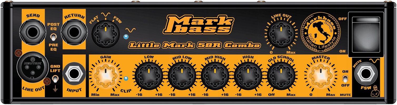 Combo basowe Markbass MB58R MINI CMD 121 PURE - COMPACT 500W - obrazek 4