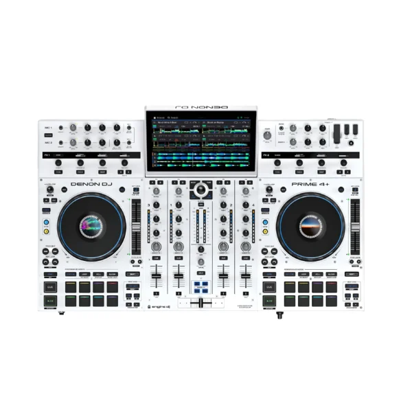 Denon DJ Prime 4+ White – profesjonalny system DJ all-in-one w limitowanej białej edycji