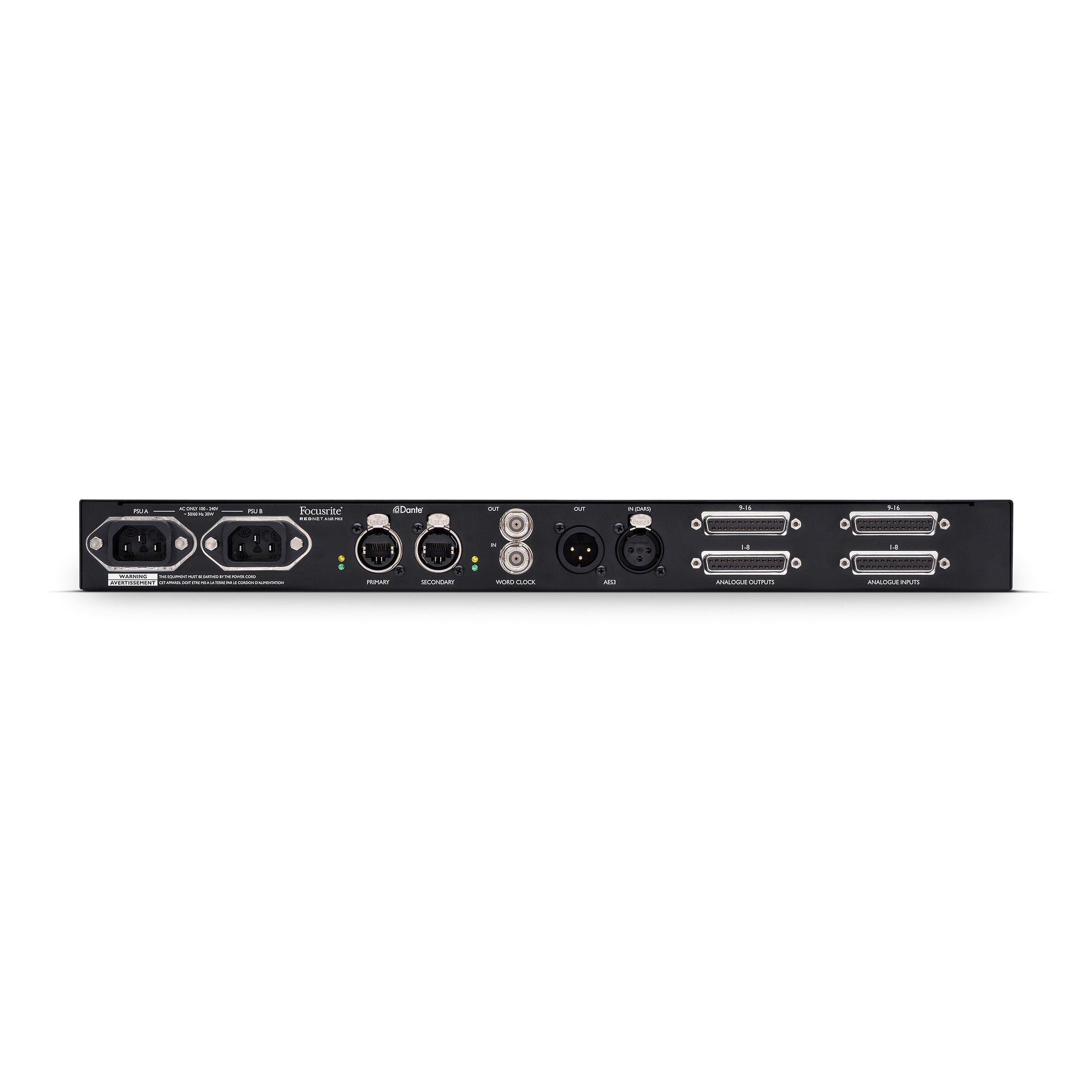 Interfejs analogowo-cyfrowy Focusrite RedNet A16R MkII