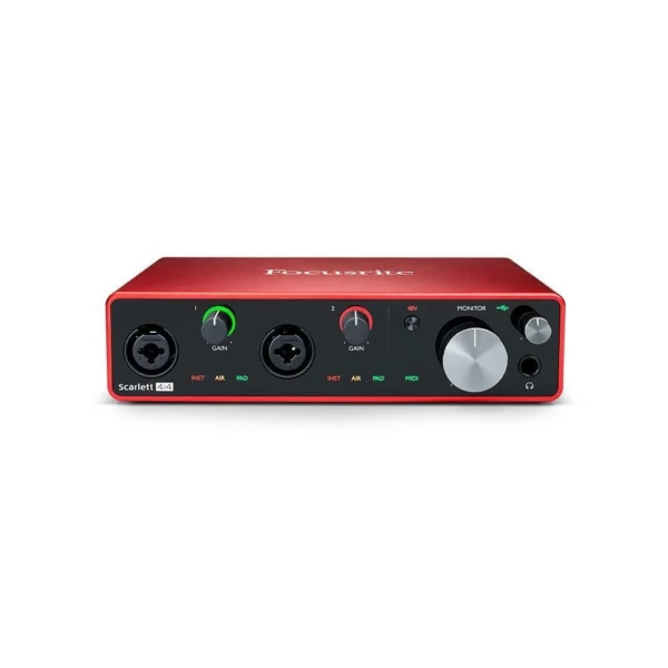 Interfejs audio USB Focusrite Scarlett 4i4 3rd Gen
