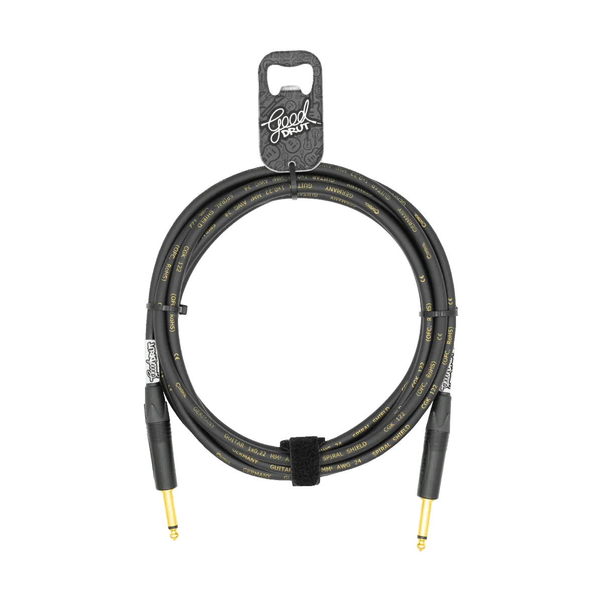 Kabel instrumentalny Jack-Jack GoodDrut - czarny