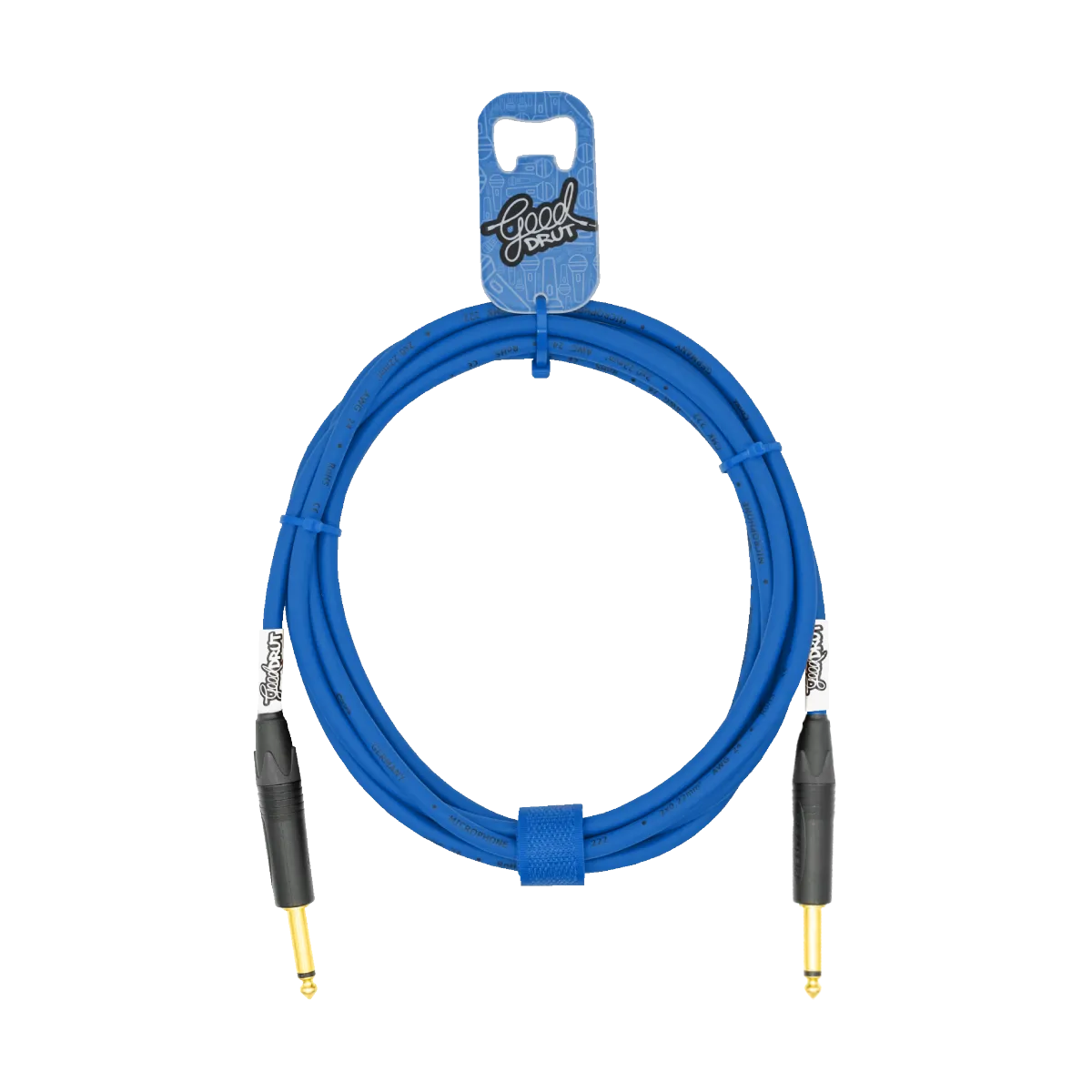 Kabel instrumentalny Jack-Jack GoodDrut - niebieski