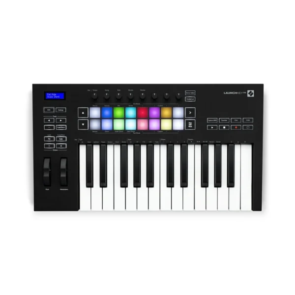 NOVATION Launchkey 25 MK3 – Kompaktowy kontroler MIDI dla kreatywnych twórców