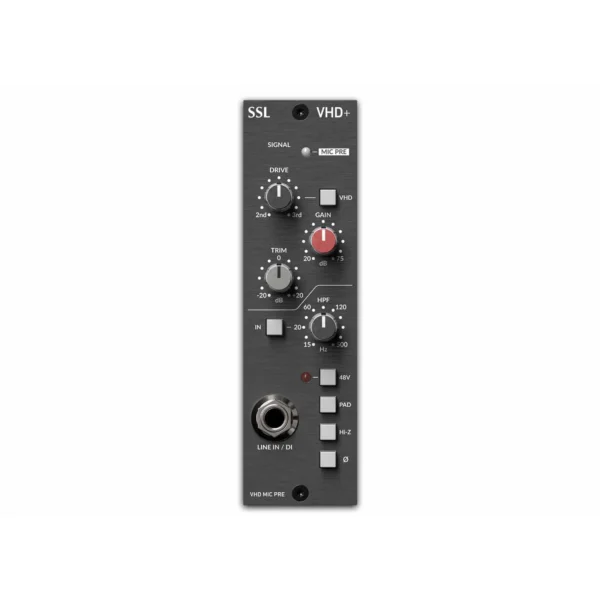 Solid State Logic VHD+ Preamp 500 – Wszechstronny Przedwzmacniacz Mikrofonowy dla Systemu 500