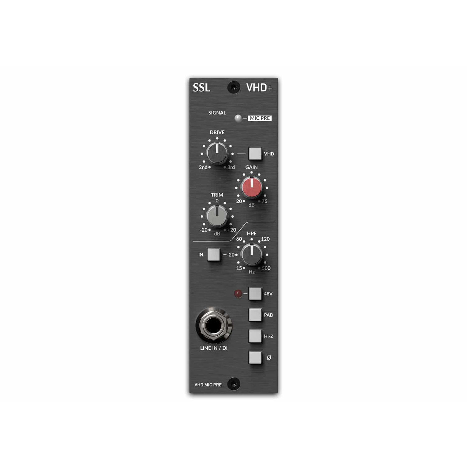 Solid State Logic VHD+ Preamp 500 – Wszechstronny Przedwzmacniacz Mikrofonowy dla Systemu 500