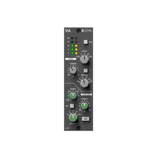 Solid State Logic B-DYN 611B – Legendarny Procesor Dynamiki w Formacie 500