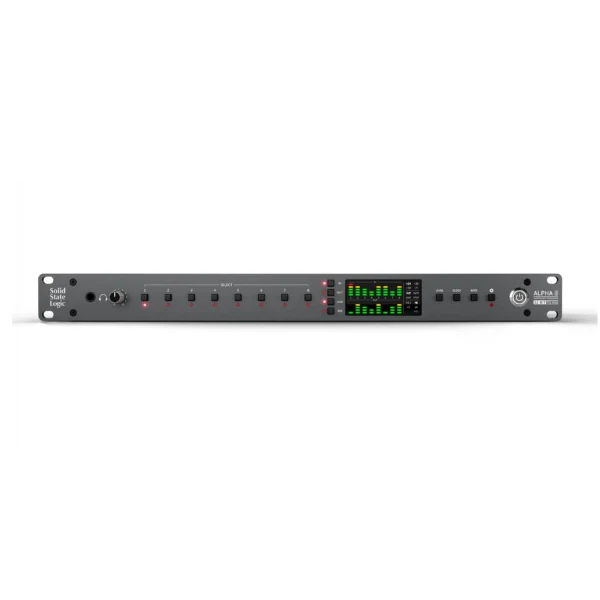 SOLID STATE LOGIC ALPHA 8 - KONWERTER AD/DA 8x8 ANALOG, ADAT, S/PDIF i USB I/O