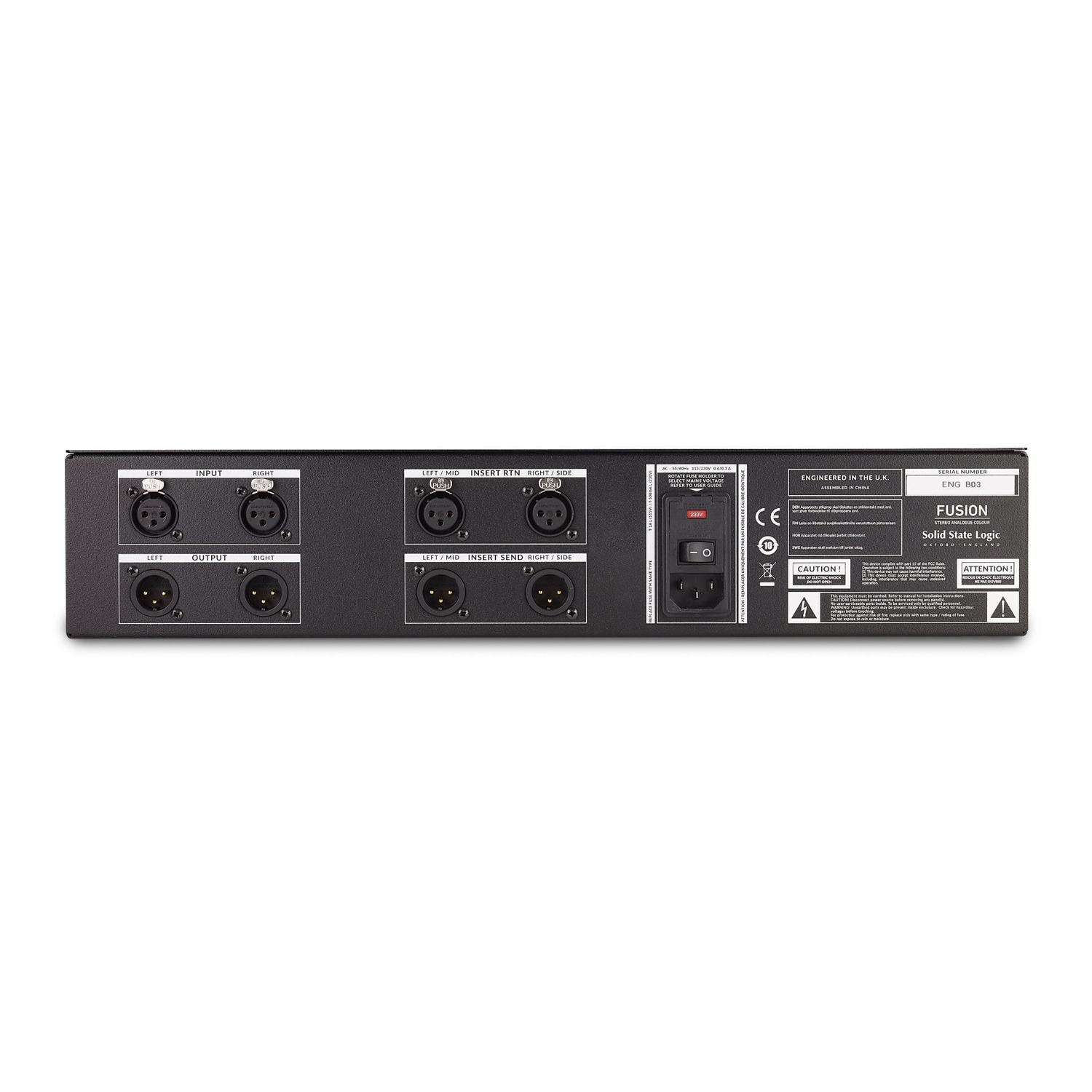 Solid State Logic Fusion – Analogowy Procesor Stereofoniczny