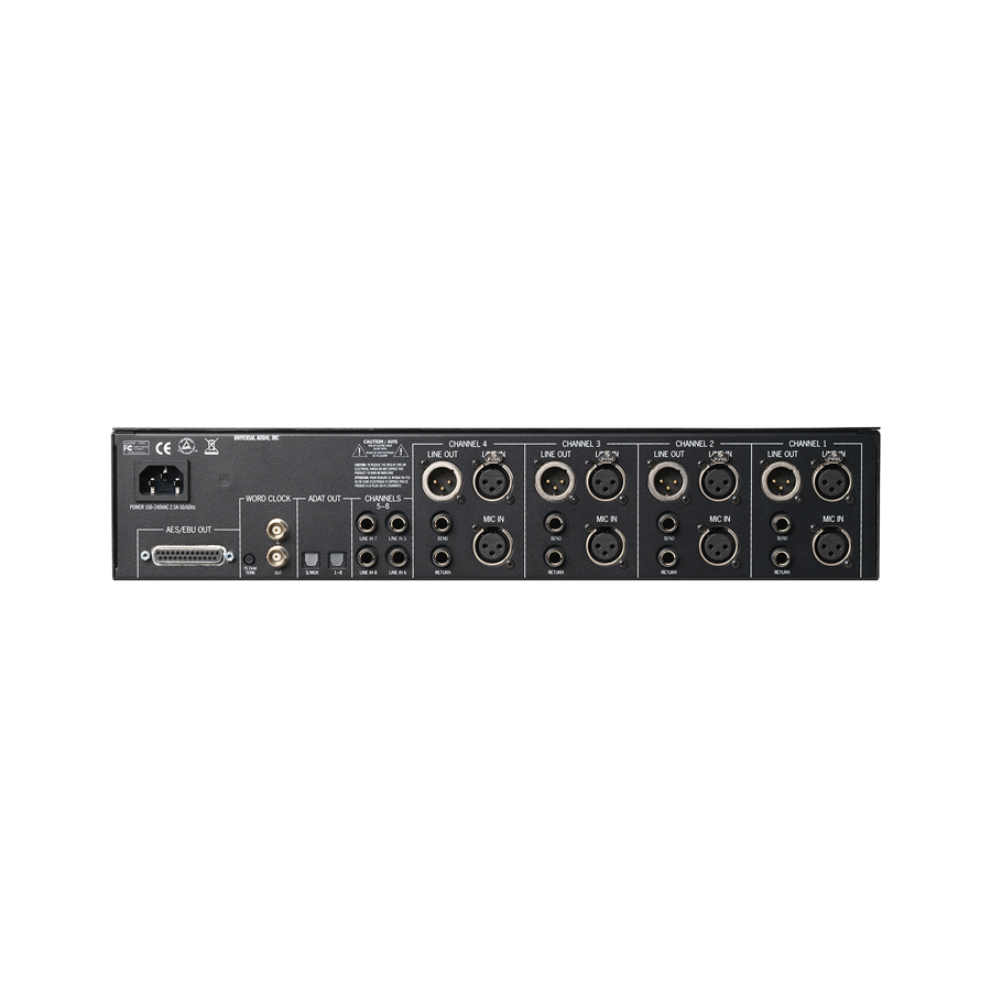 Universal Audio 4-710d Four-Channel “Twin-Finity” Mic Pre/AD – Wszechstronny Przedwzmacniacz z Konwersją A/D