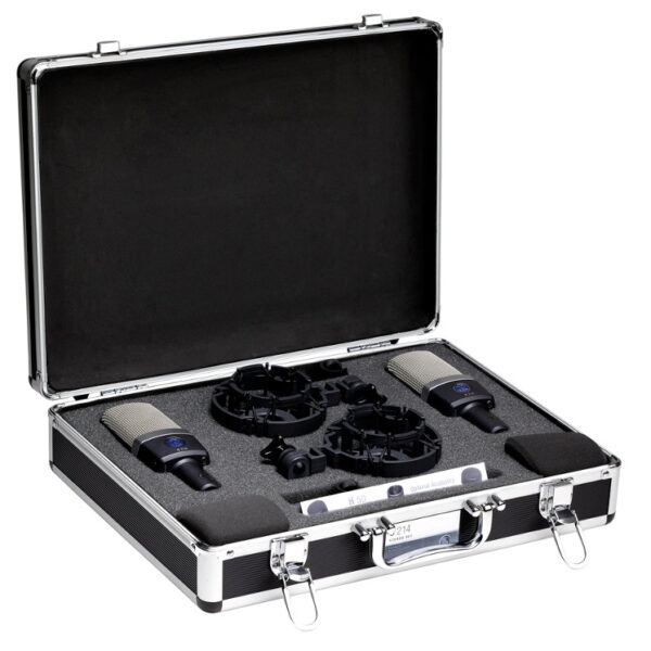 AKG C214 Stereo Set – Zestaw stereo mikrofonów pojemnościowych wielkomembranowych