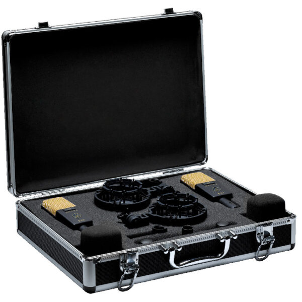 AKG C414 XLII Stereo Set – Zestaw stereo mikrofonów pojemnościowych wielkomembranowych z dziewięcioma charakterystykami kierunkowymi