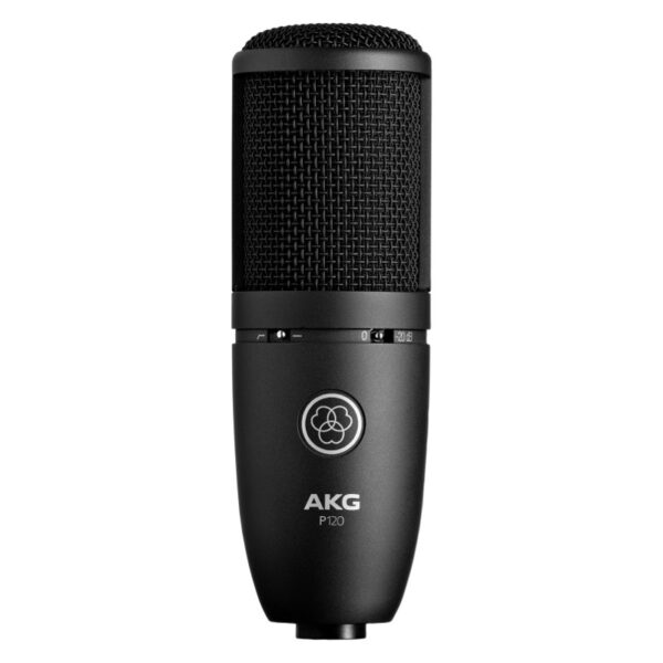 AKG P120 – Mikrofon pojemnościowy kardioidalny do studia i nagrań domowych