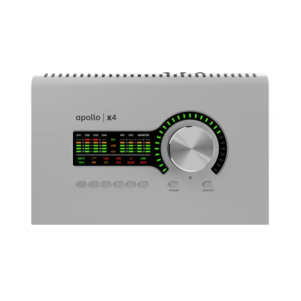 Universal Audio Apollo x4 – Interfejs audio Thunderbolt 3 z 4 preampami Unison i DSP QUAD
