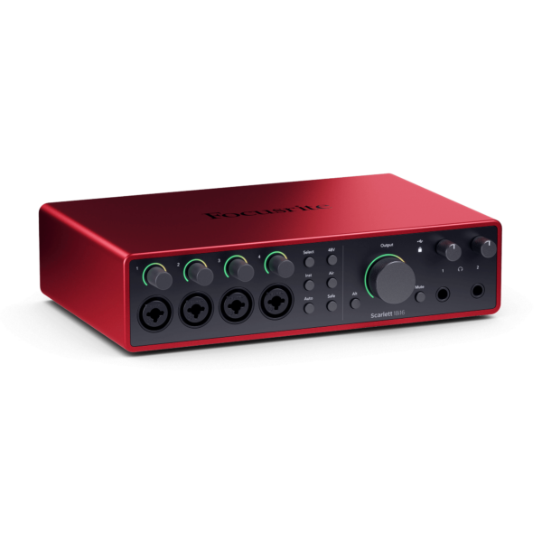 Focusrite Scarlett 18i16 4th Gen – Profesjonalny interfejs audio USB-C 18x16