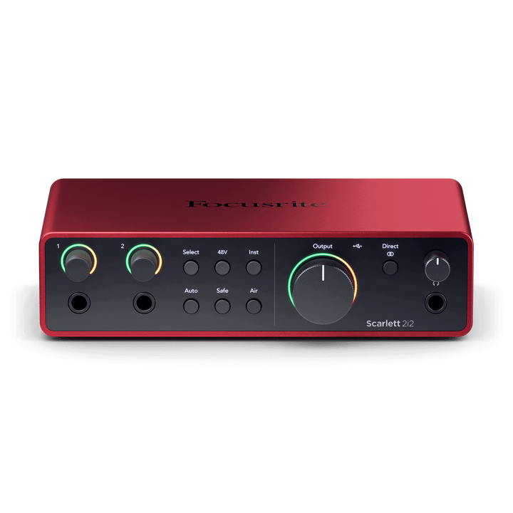 Focusrite Scarlett 2i2 4th Gen – Wszechstronny interfejs audio USB-C 2x2