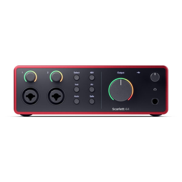 Focusrite Scarlett 4i4 4th Gen – Wszechstronny interfejs audio USB-C 4x4