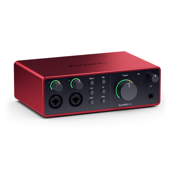 Focusrite Scarlett 4i4 4th Gen – Wszechstronny interfejs audio USB-C 4x4