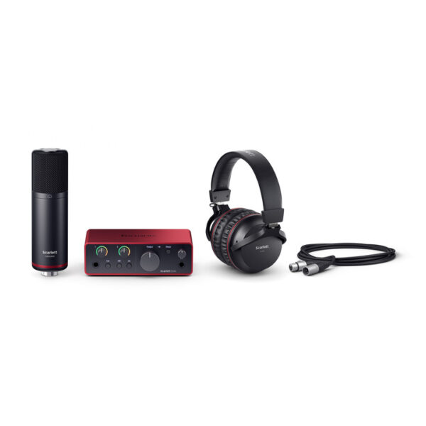 Focusrite Scarlett Solo Studio 4th Gen – Kompletny zestaw nagraniowy dla twórców