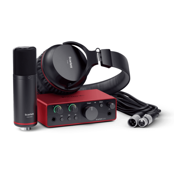 Focusrite Scarlett Solo Studio 4th Gen – Kompletny zestaw nagraniowy dla twórców