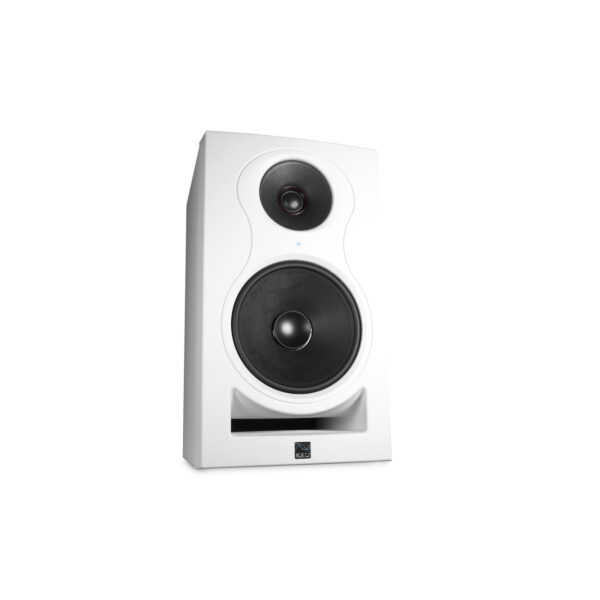 Kali Audio IN-8W V2 – Trójdrożny monitor studyjny bliskiego pola z koaksjalnym przetwornikiem (biały)