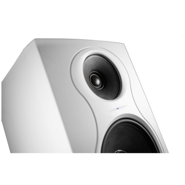 Kali Audio IN-8W V2 – Trójdrożny monitor studyjny bliskiego pola z koaksjalnym przetwornikiem (biały)