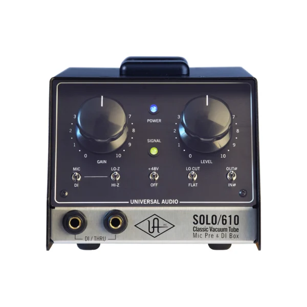Universal Audio SOLO/610 Classic Tube Channel Mic Pre/DI – Przedwzmacniacz Lampowy i DI Box w Stylu Vintage