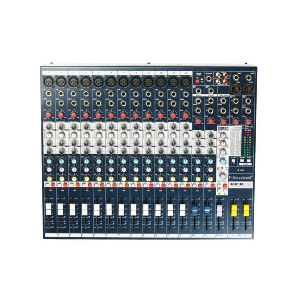 Soundcraft EFX12 – analogowa konsoleta mikserska z procesorem efektów Lexicon