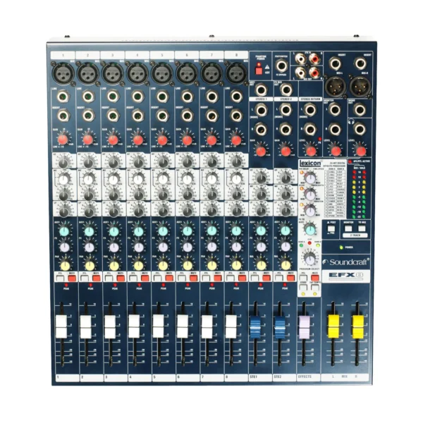 Soundcraft EFX8 – analogowa konsoleta mikserska z procesorem efektów Lexicon