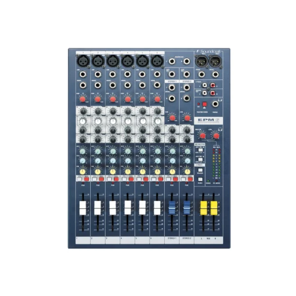 Soundcraft EPM6 – analogowa konsoleta mikserska 6-kanałowa