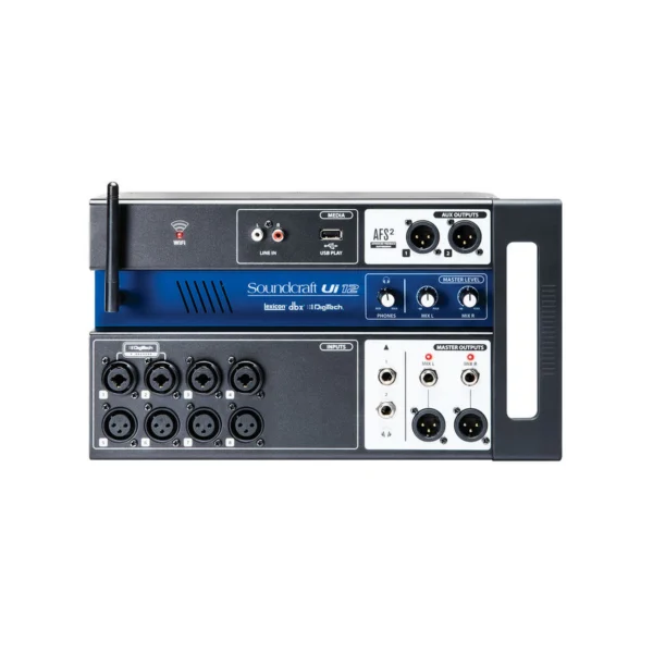 Soundcraft Ui12 – cyfrowy mikser sieciowy z Wi-Fi i procesorami Lexicon, dbx, DigiTech