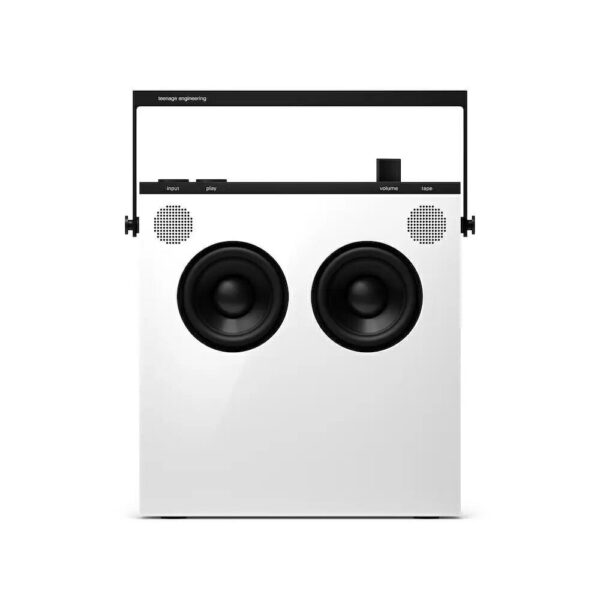 Teenage Engineering OB-4 White – Przenośny głośnik Bluetooth z funkcją "magicznego radia"