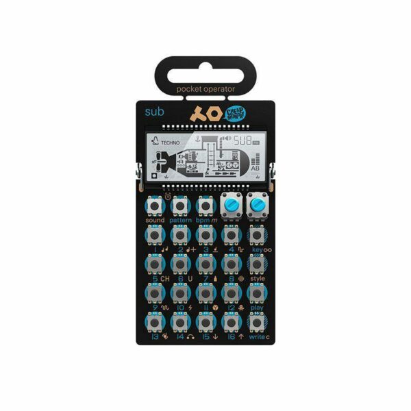 Teenage Engineering PO-14 sub – kieszonkowy syntezator basowy z sekwencerem