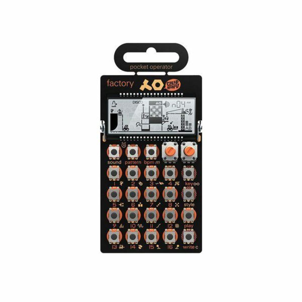 Teenage Engineering PO-16 Factory – kieszonkowy syntezator leadowy z sekwencerem