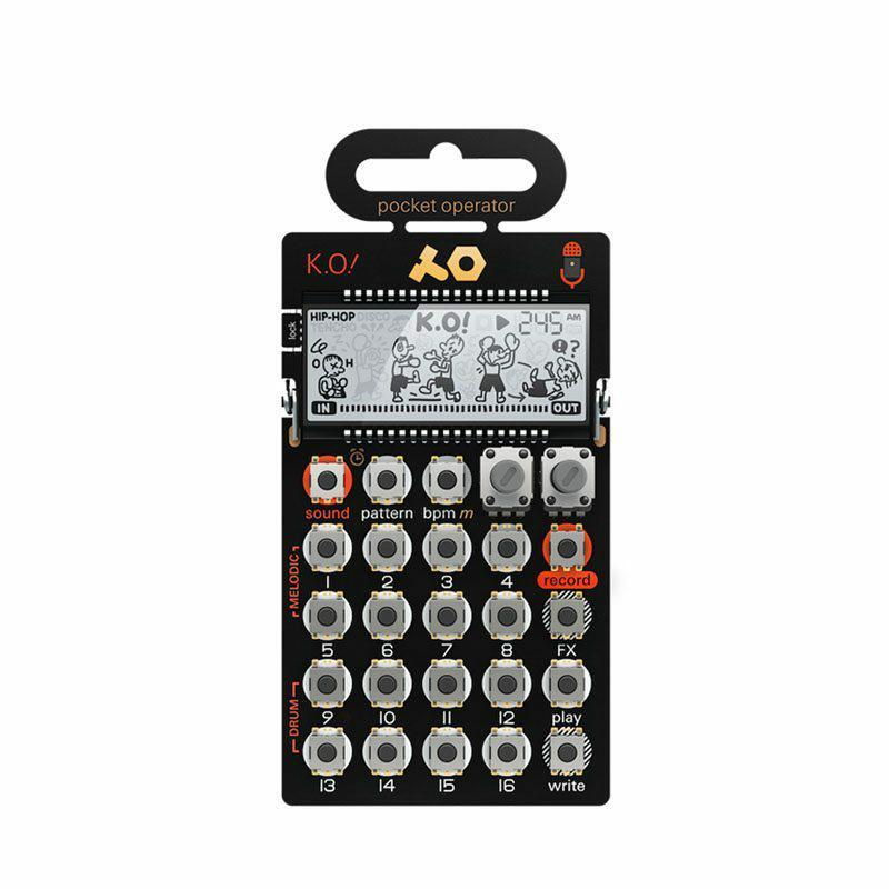 Teenage Engineering PO-33 K.O! – kieszonkowy sampler lo-fi z sekwencerem