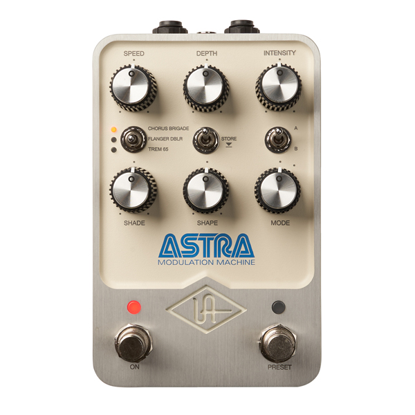 Universal Audio UAFX Astra Modulation Machine – Klasyczne efekty modulacyjne w nowoczesnej odsłonie