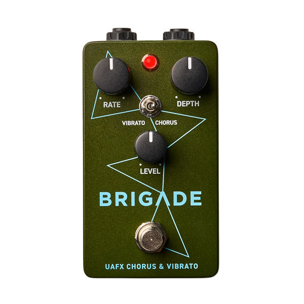 Universal Audio UAFX Brigade Chorus & Vibrato – Emulacja Klasycznego Efektu Boss CE-1 Chorus Ensemble z 1976 Roku