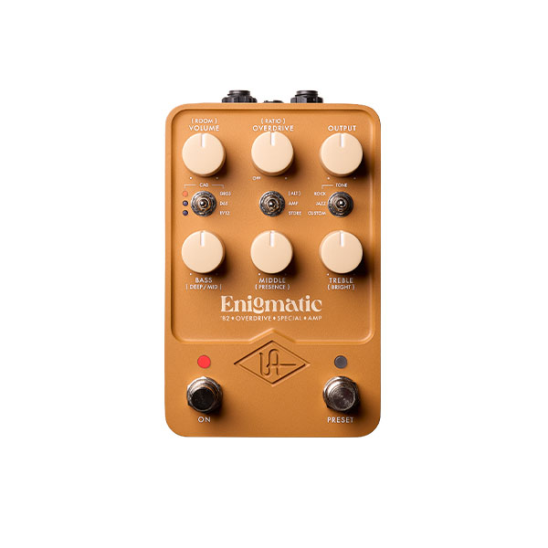Universal Audio UAFX Enigmatic ’82 Overdrive Special Amp – Emulacja Legendarnego Wzmacniacza D-Style