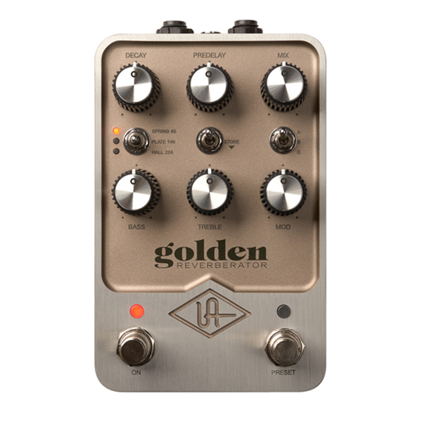 Universal Audio UAFX Golden Reverberator – Klasyczne pogłosy w nowoczesnej odsłonie
