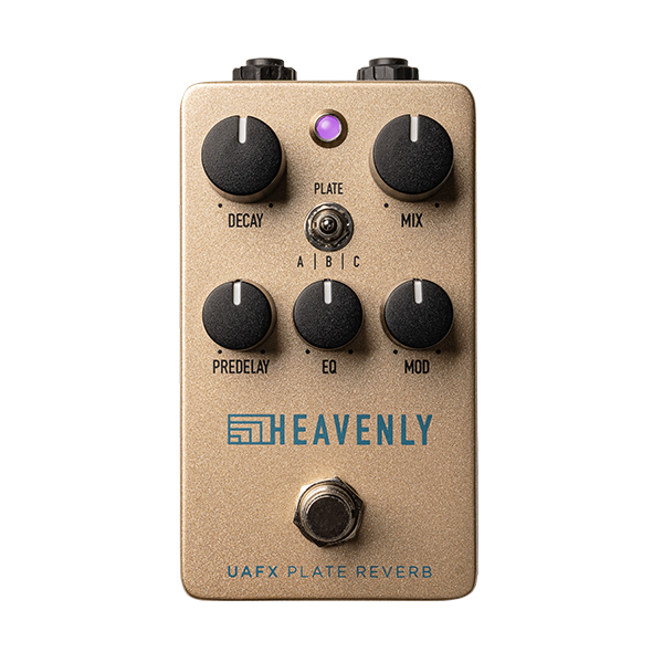 Universal Audio UAFX Heavenly Plate Reverb – Klasyczny pogłos płytowy w kompaktowej formie