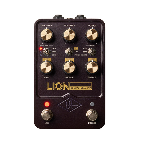 Universal Audio UAFX Lion '68 Super Lead Amp – Legendarne brzmienie Plexi w kompaktowej formie
