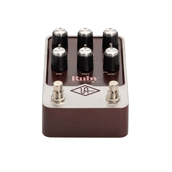 Universal Audio UAFX Ruby '63 Top Boost Amplifier – Brytyjskie brzmienie w kompaktowej formie