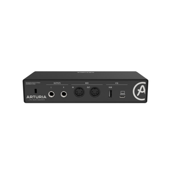 Arturia MiniFuse 2 Black – Kompaktowy interfejs audio USB-C 2x2 z MIDI
