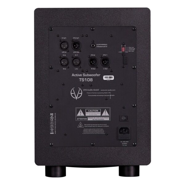 EVE Audio TS108 – Aktywny subwoofer studyjny 8" z pasywnym radiatorem