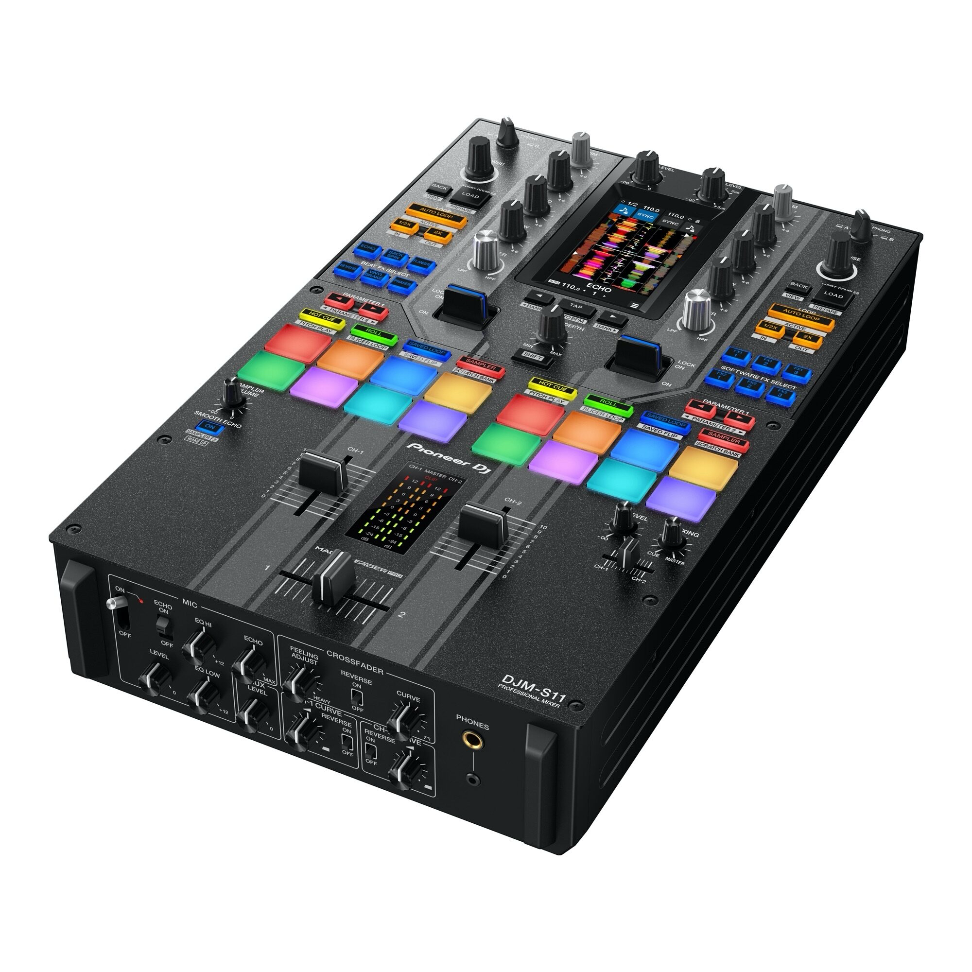 Pioneer DJ DJM-S11 – Profesjonalny 2-kanałowy mikser DJ typu battle