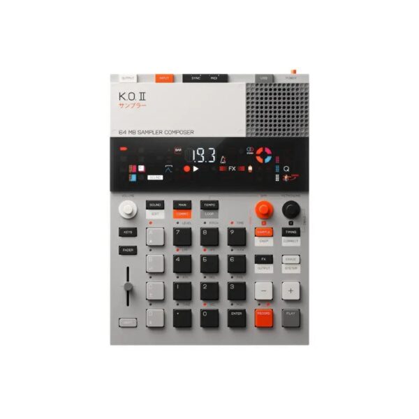 Teenage Engineering EP-133 K.O. II – Przenośny sampler i sekwencer z zaawansowanymi funkcjami