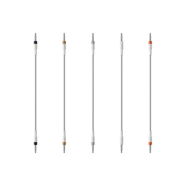 Teenage Engineering Slim Sync Cable Kit – Zestaw kabli synchronizacyjnych 3.5 mm TRS (5 szt.)