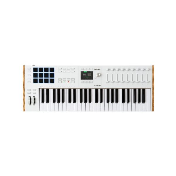 Arturia KeyLab Essential 49 MK3 White – Wszechstronny kontroler MIDI z 49 klawiszami