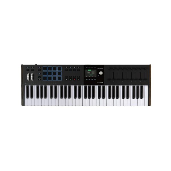 Arturia KeyLab Essential 61 MK3 Black – Wszechstronny kontroler MIDI z 61 klawiszami