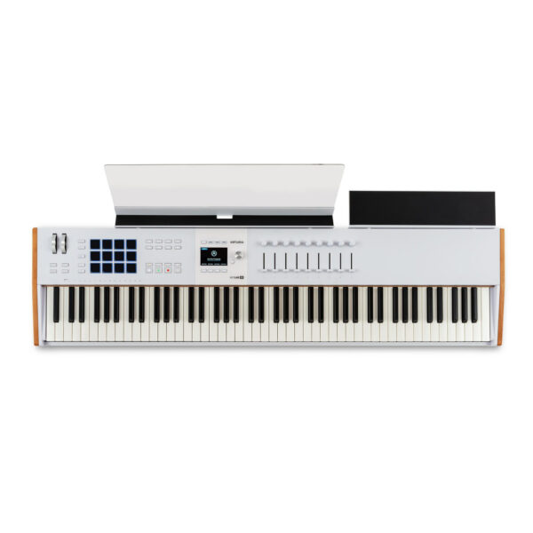 Arturia KeyLab 88 Mk3 White – Profesjonalny kontroler MIDI z pełnoważoną klawiaturą młoteczkową
