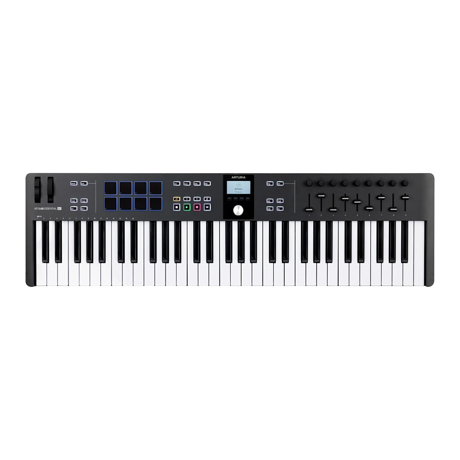 Arturia KeyLab Essential 61 MK3 Black – Wszechstronny kontroler MIDI dla kreatywnych muzyków